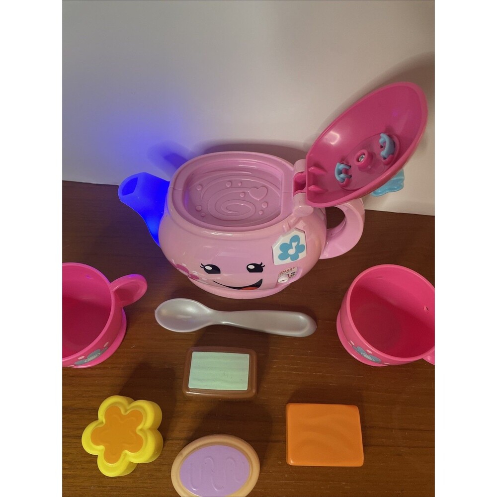 Fisher-Price Laugh & Learn Sweet Manners Tea Set READ - Picture 7 of 10